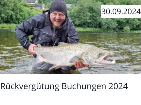 Rückvergütung Buchungen 2024  30.09.2024